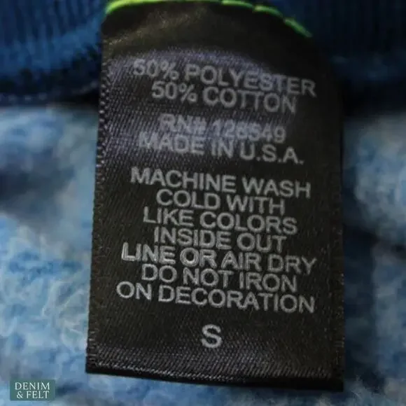 Aviator Nation Rainbow Stripe Sweatpants Blue Retro Coastal Cozy Luxe Joggers SM - Picture 10 of 12